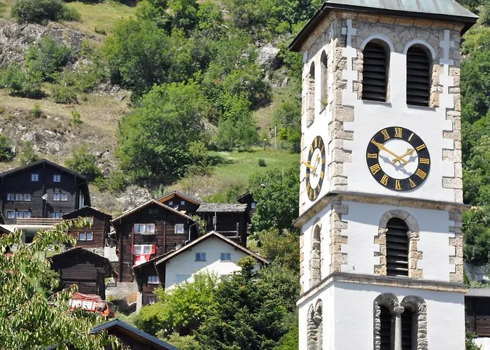 Dağ evi Tschuggen 58 Blatten bei Naters