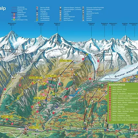 Tschuggen 58 Dağ evi Blatten bei Naters